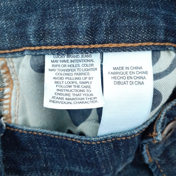 Lucky Brand Mens Jeans 38x30 211 Original 813 - Picture 4 of 5